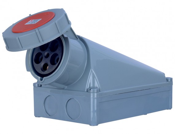 พาวเวอร์ปลั๊ก 3สาย 5ขา 32A รุ่น P2-1452-6h (ตัวเมีย) SUMO